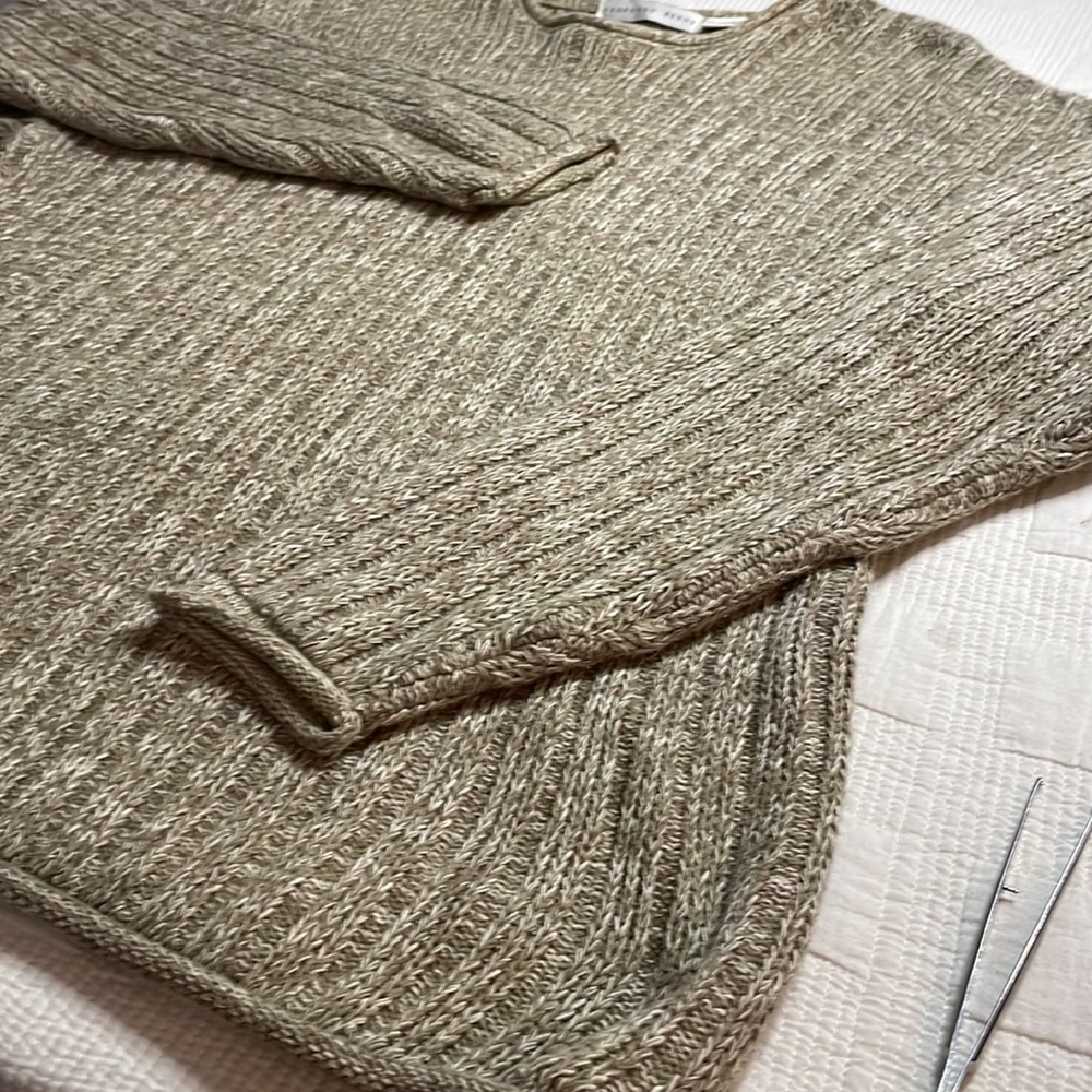 Geoffrey Beene Tan Sweater M - Gem